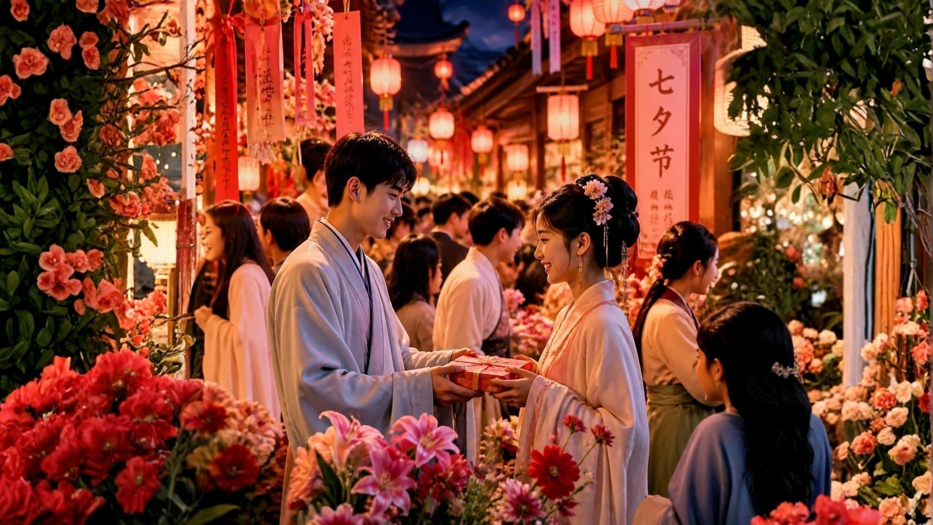 Qixi Festival 2026 in Bangkok: Flowers for Chinese Valentine's Day on August 19 | DP FLOWERS BANGKOK