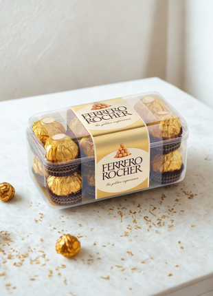 Ferrero Rocher 16 pcs with flower delivery in Bangkok | DP FLOWERS BANGKOK