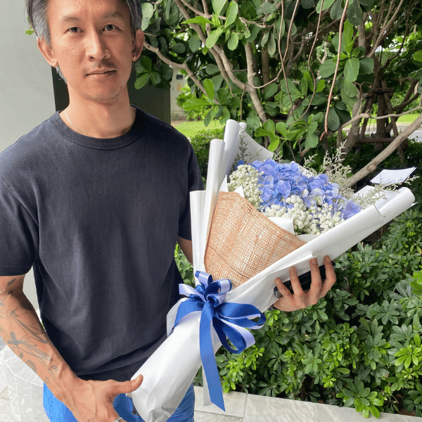 Hydrangea Bouquets | Elegant Flower Delivery in Bangkok | DP FLOWERS BANGKOK