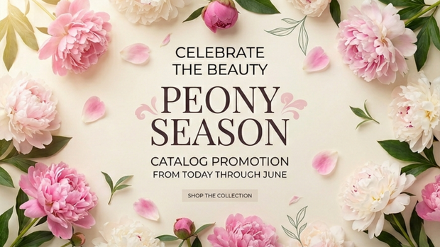 Celebrate peony season with luxurious peony bouquets in Bangkok. Available for a limited time only, with same-day flower delivery across Bangkok | DP FLOWERS BANGKOK